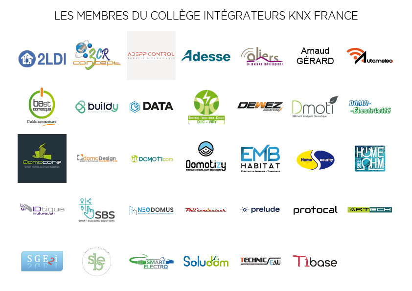 Membres du Collège Intégrateurs KNX France