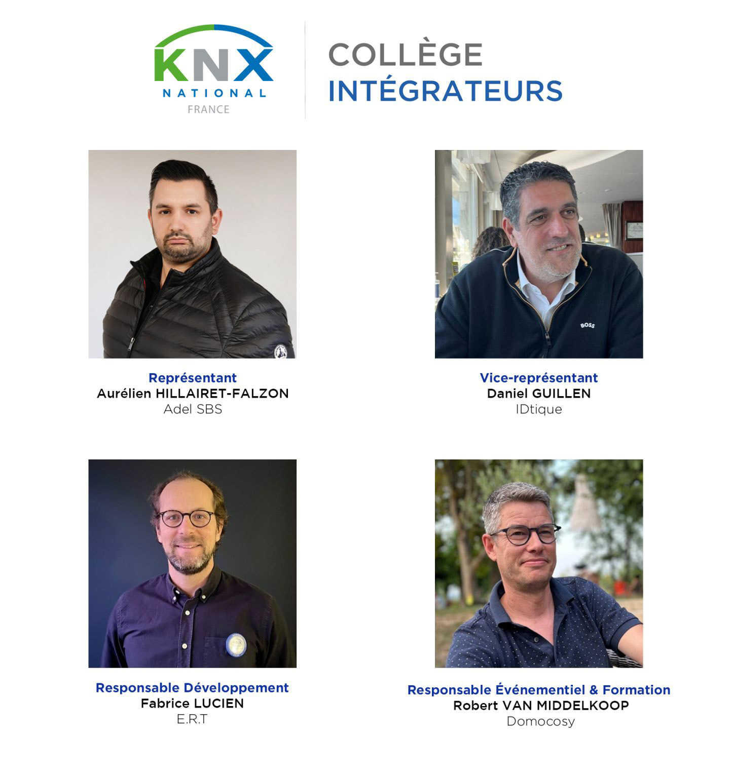 Le Collège Intégrateurs KNX France : une nouvelle équipe pour une ambition renouvelée !